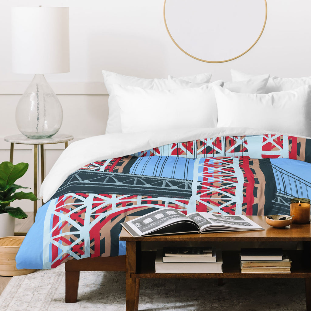 DENY Designs yonkers gwbridge Duvet Cover