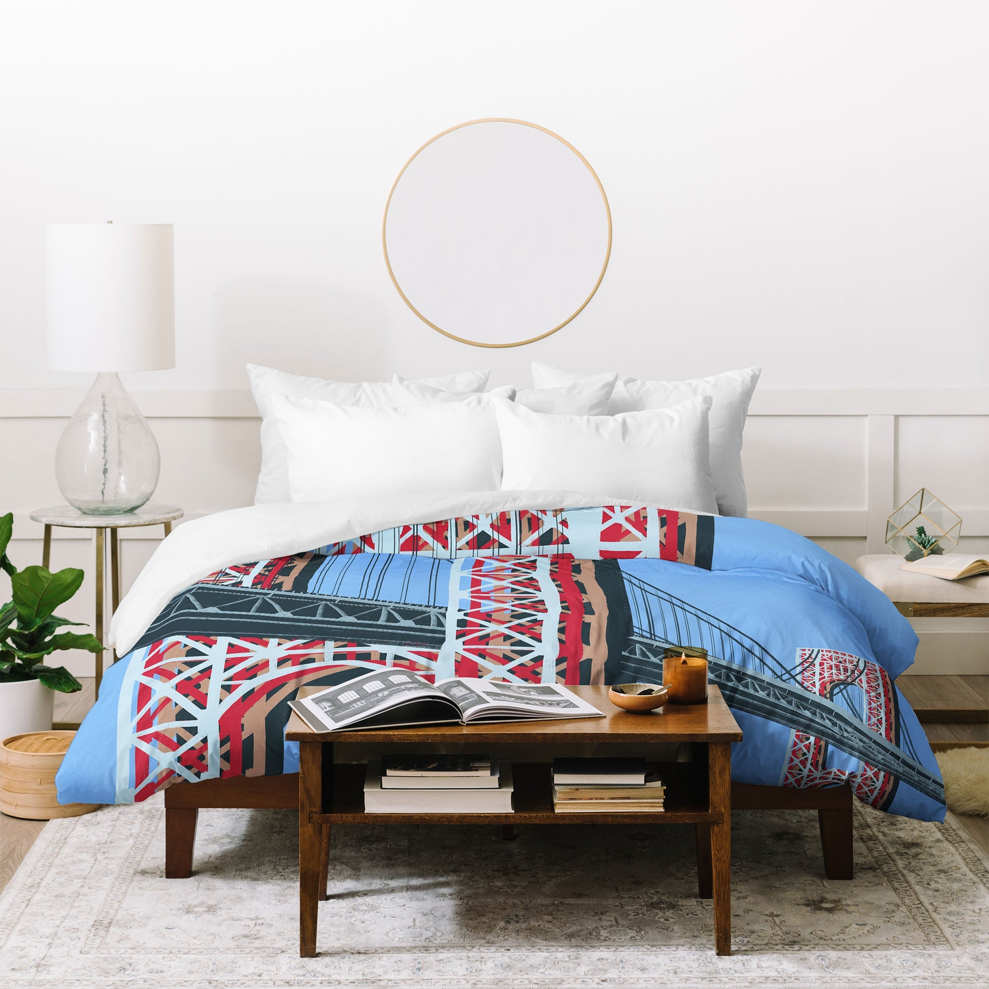 DENY Designs yonkers gwbridge Duvet Cover