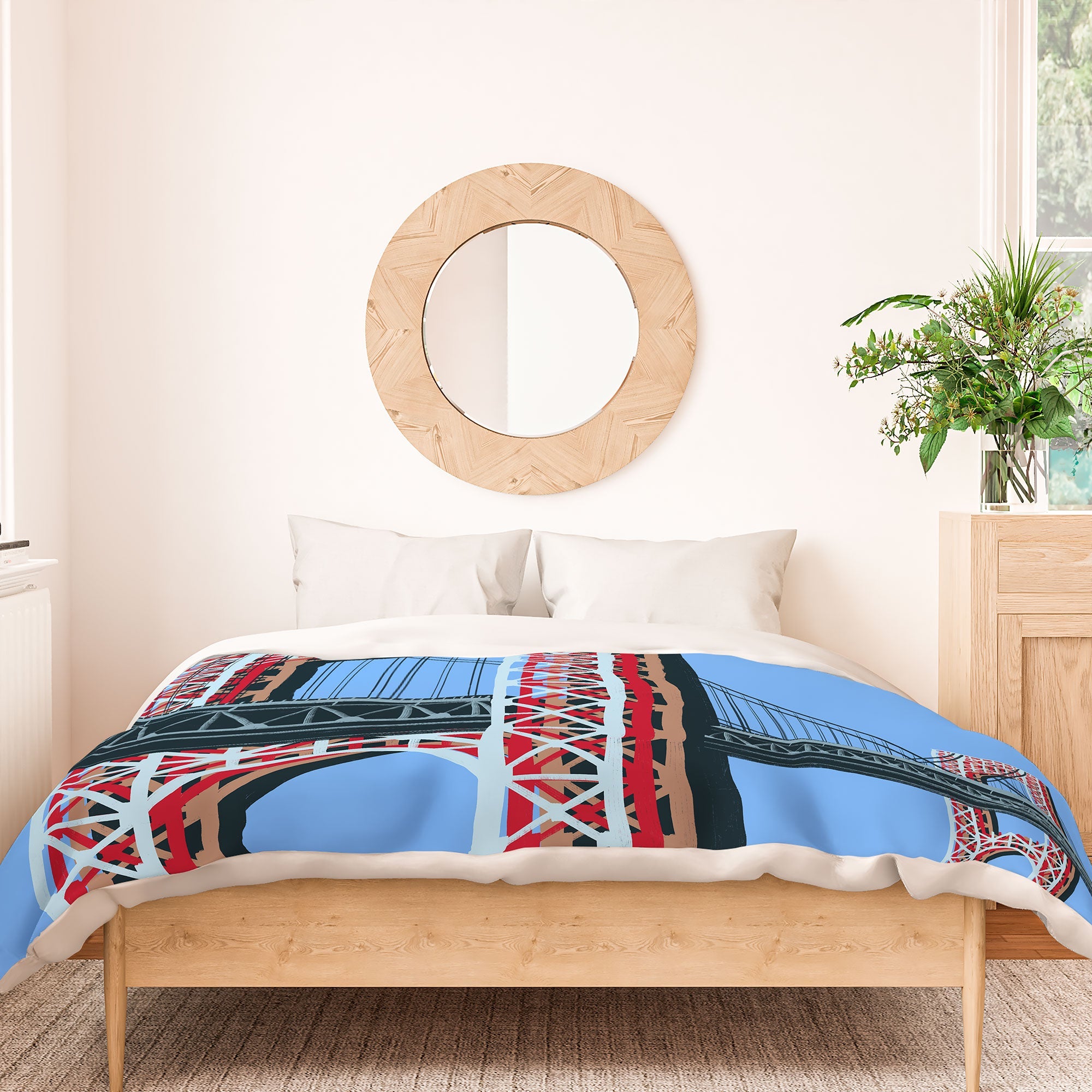 DENY Designs yonkers gwbridge Duvet Cover