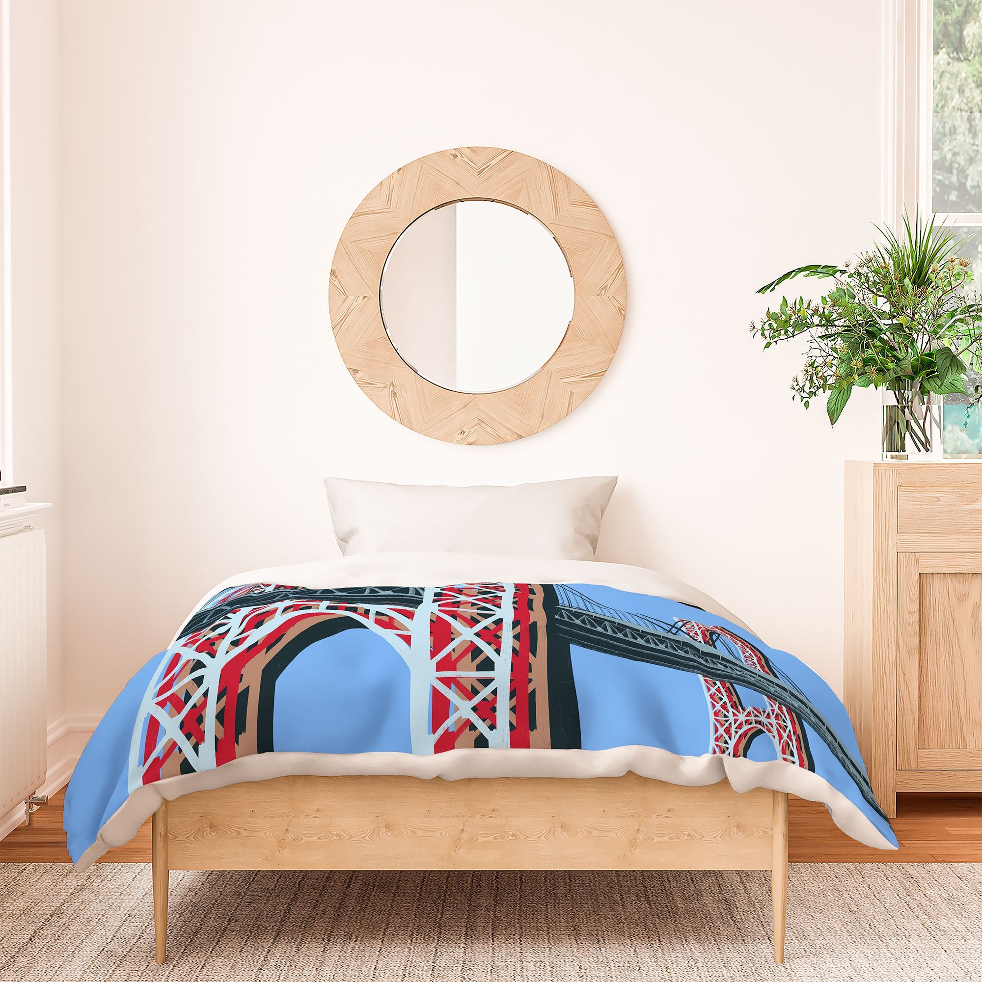 DENY Designs yonkers gwbridge Duvet Cover