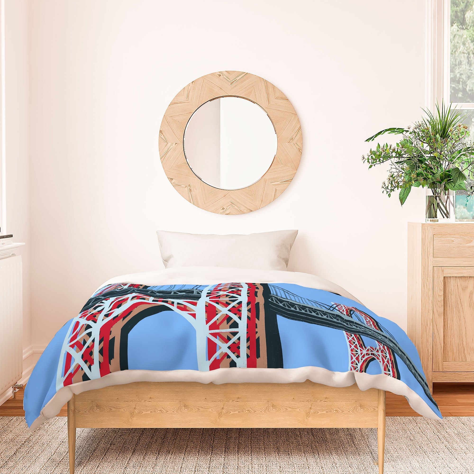 DENY Designs yonkers gwbridge Duvet Cover
