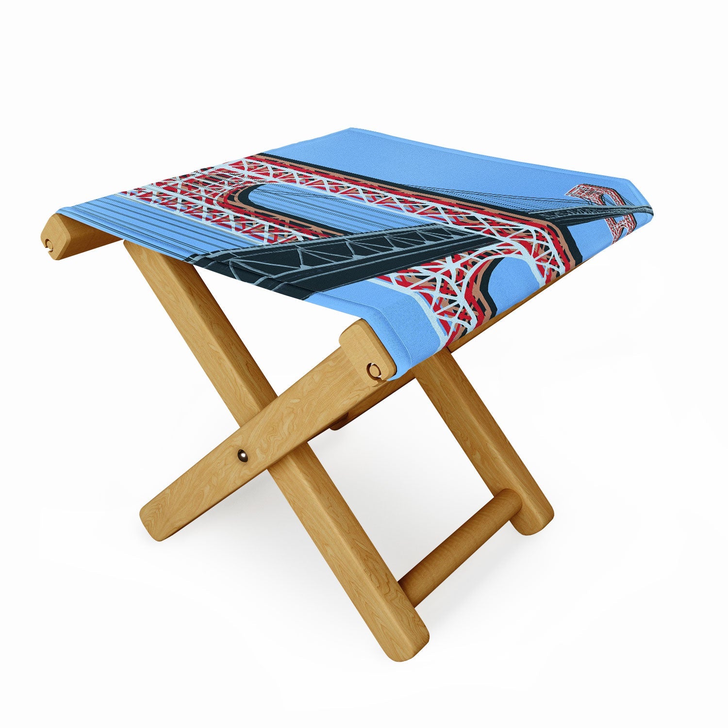 DENY Designs yonkers gwbridge Folding Stool