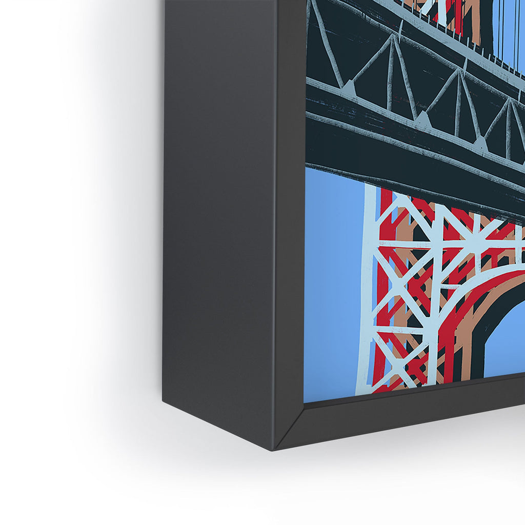 DENY Designs yonkers gwbridge Framed Mini Art Print