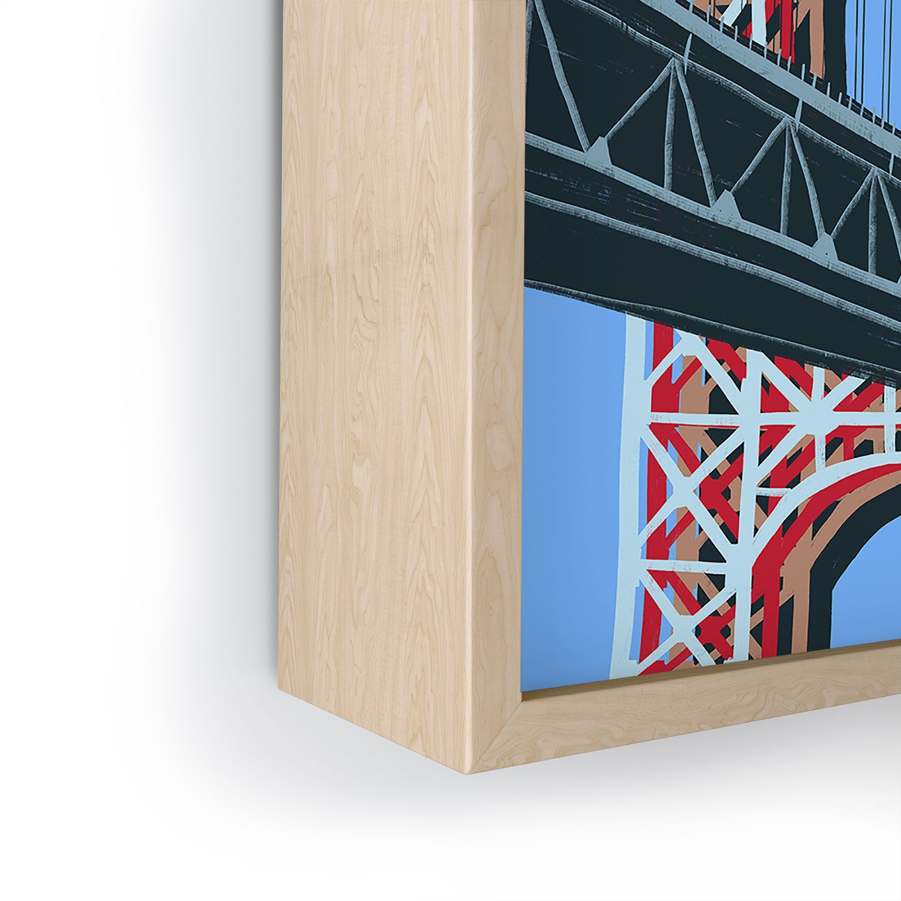 DENY Designs yonkers gwbridge Framed Mini Art Print