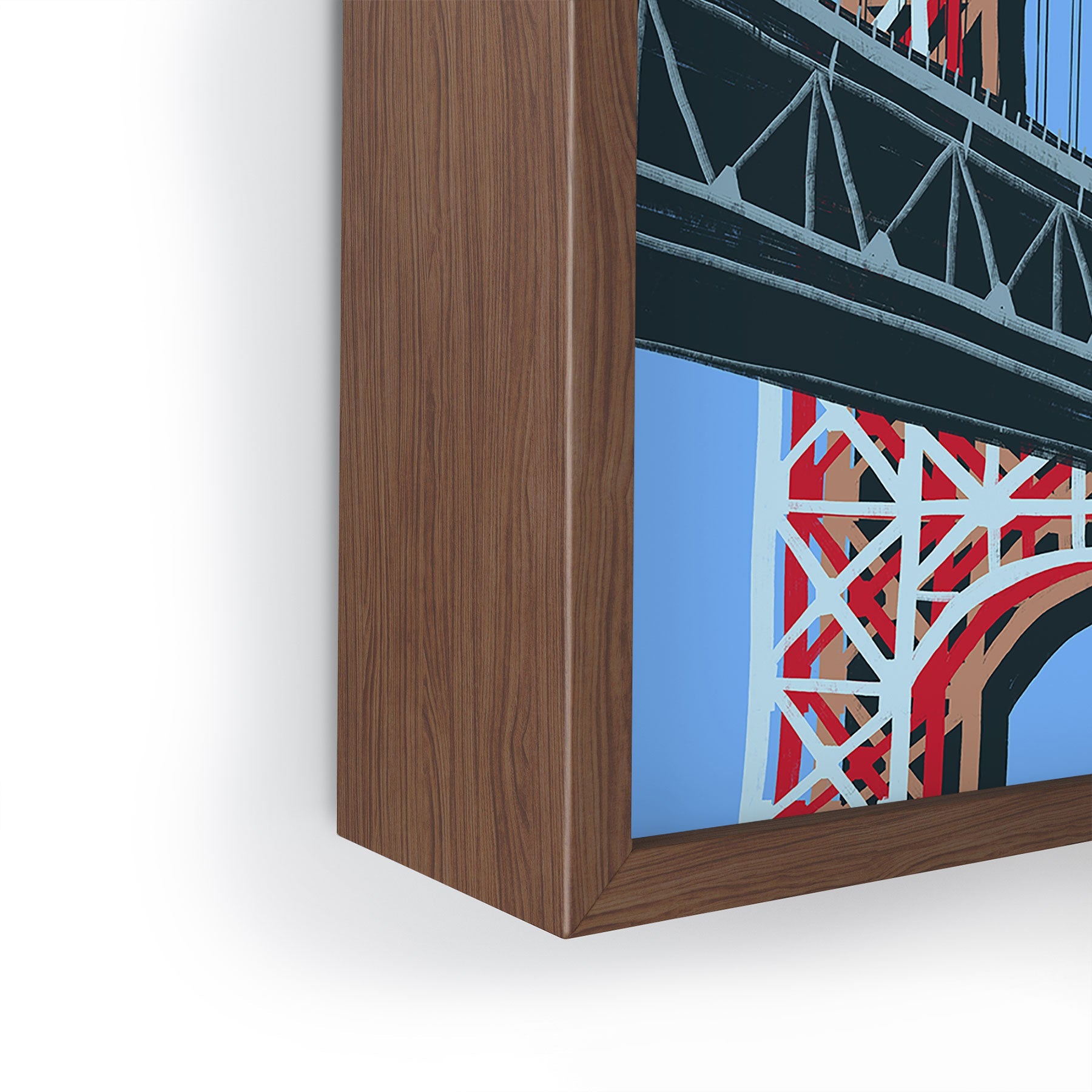 DENY Designs yonkers gwbridge Framed Mini Art Print