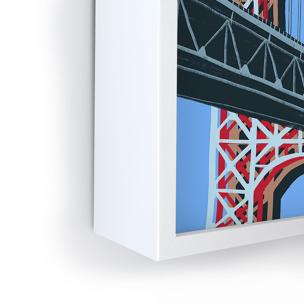 DENY Designs yonkers gwbridge Framed Mini Art Print