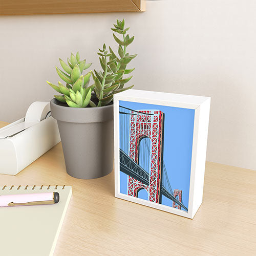 DENY Designs yonkers gwbridge Framed Mini Art Print