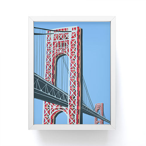 DENY Designs yonkers gwbridge Framed Mini Art Print