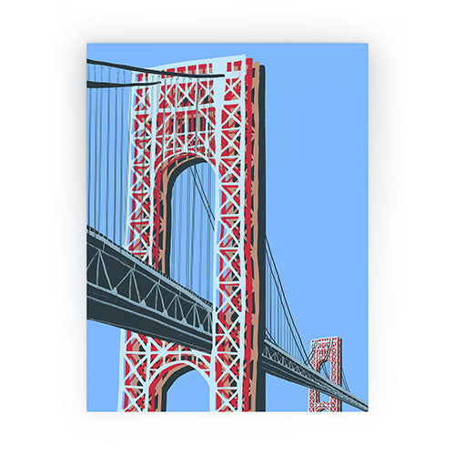 DENY Designs yonkers gwbridge Mini Art Print