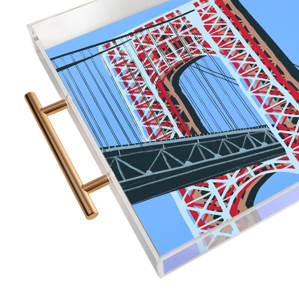DENY Designs yonkers gwbridge Acrylic Tray