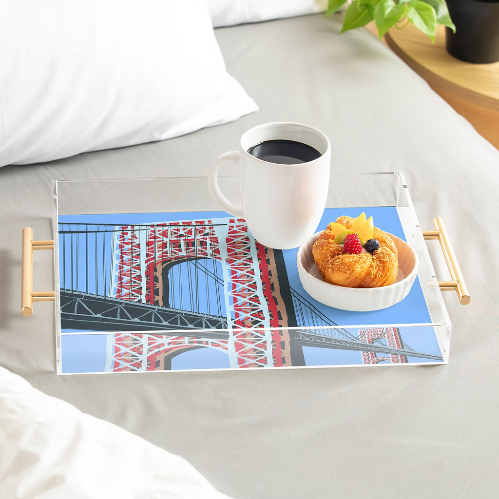 DENY Designs yonkers gwbridge Acrylic Tray