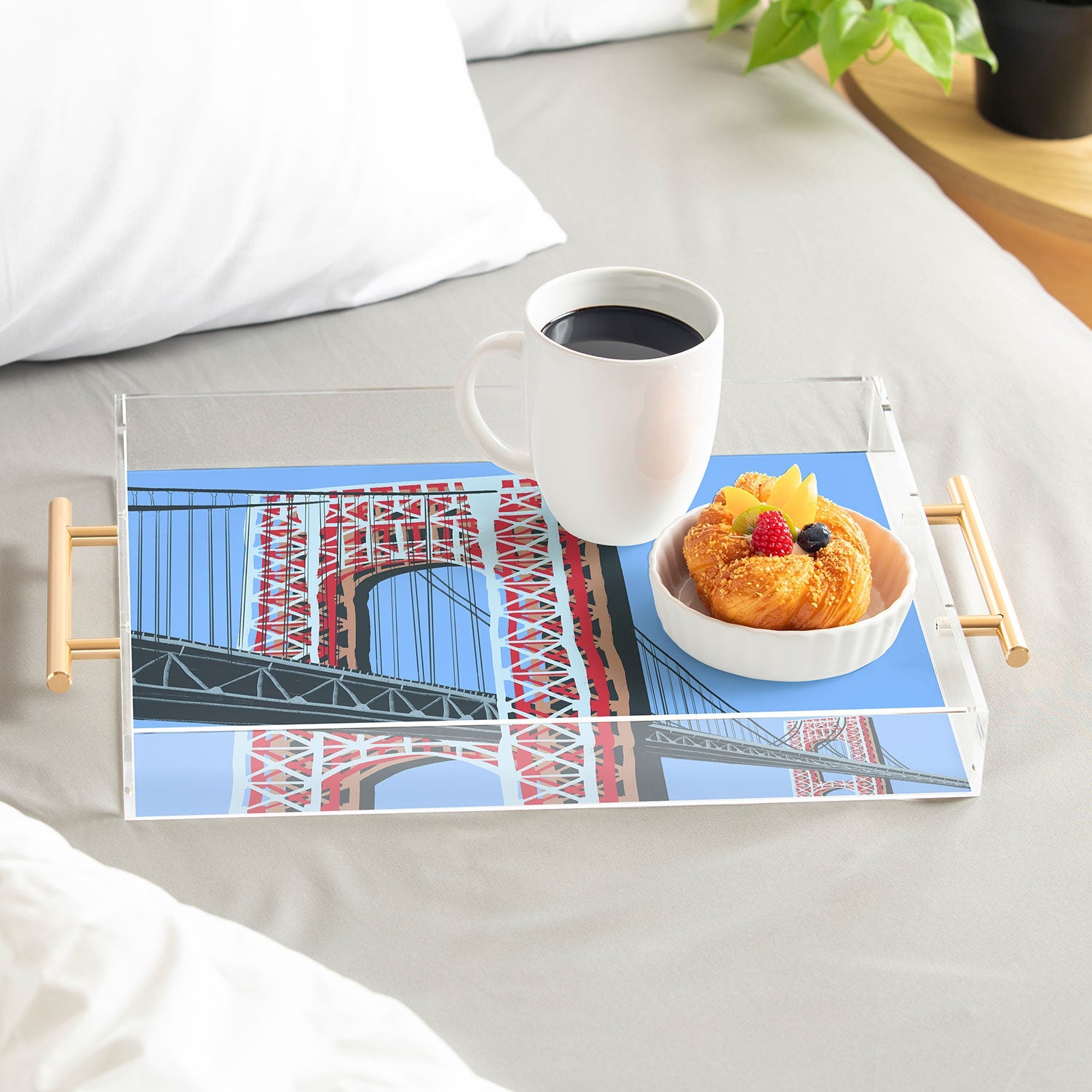 DENY Designs yonkers gwbridge Acrylic Tray