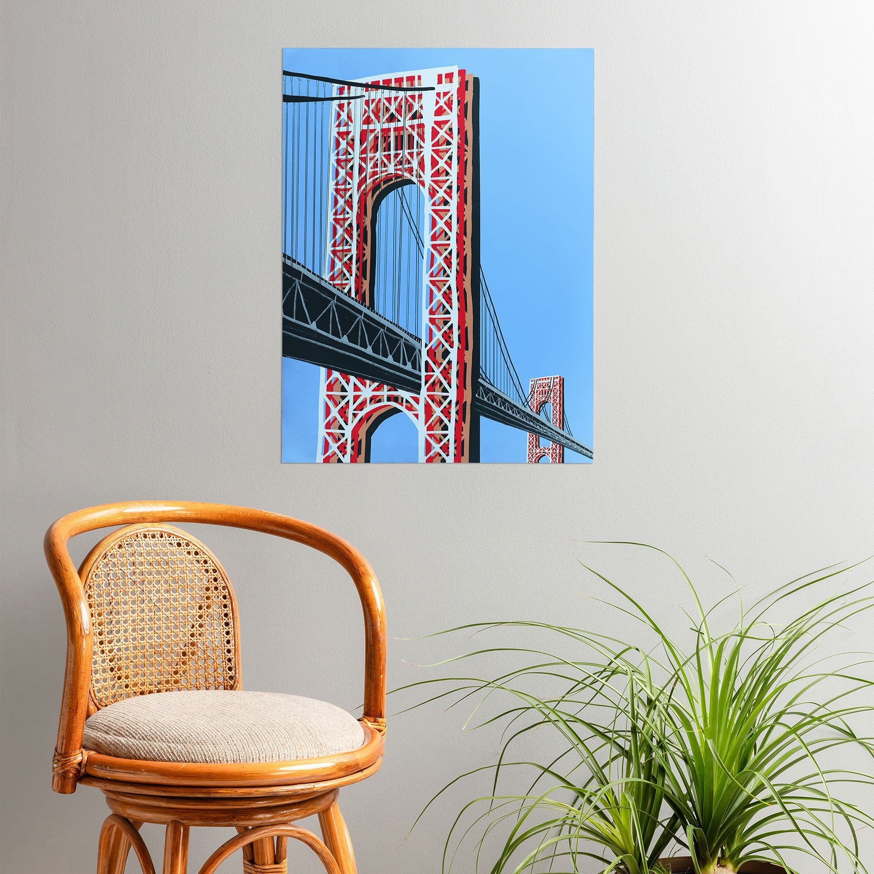 DENY Designs yonkers gwbridge Poster