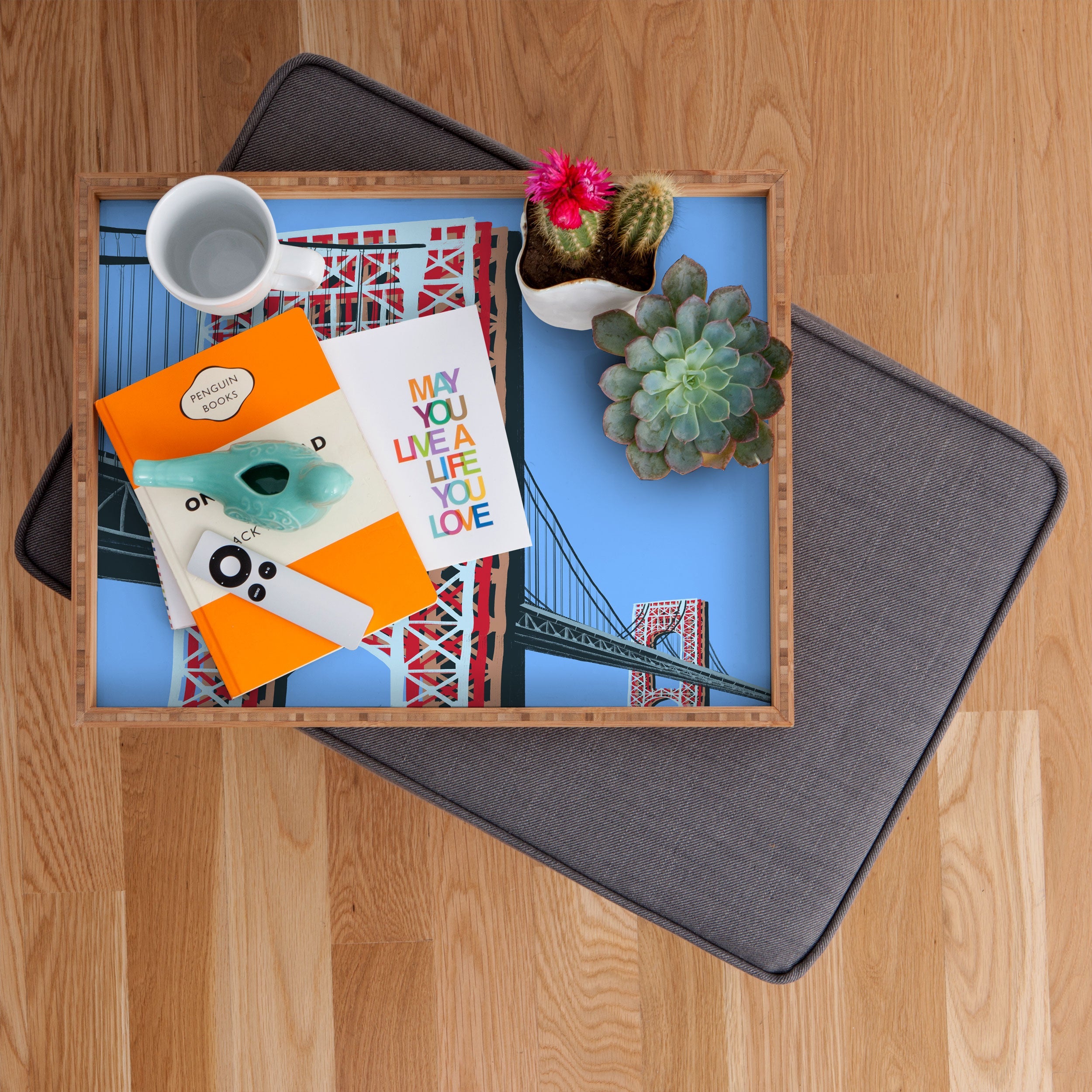 DENY Designs yonkers gwbridge Rectangular Tray