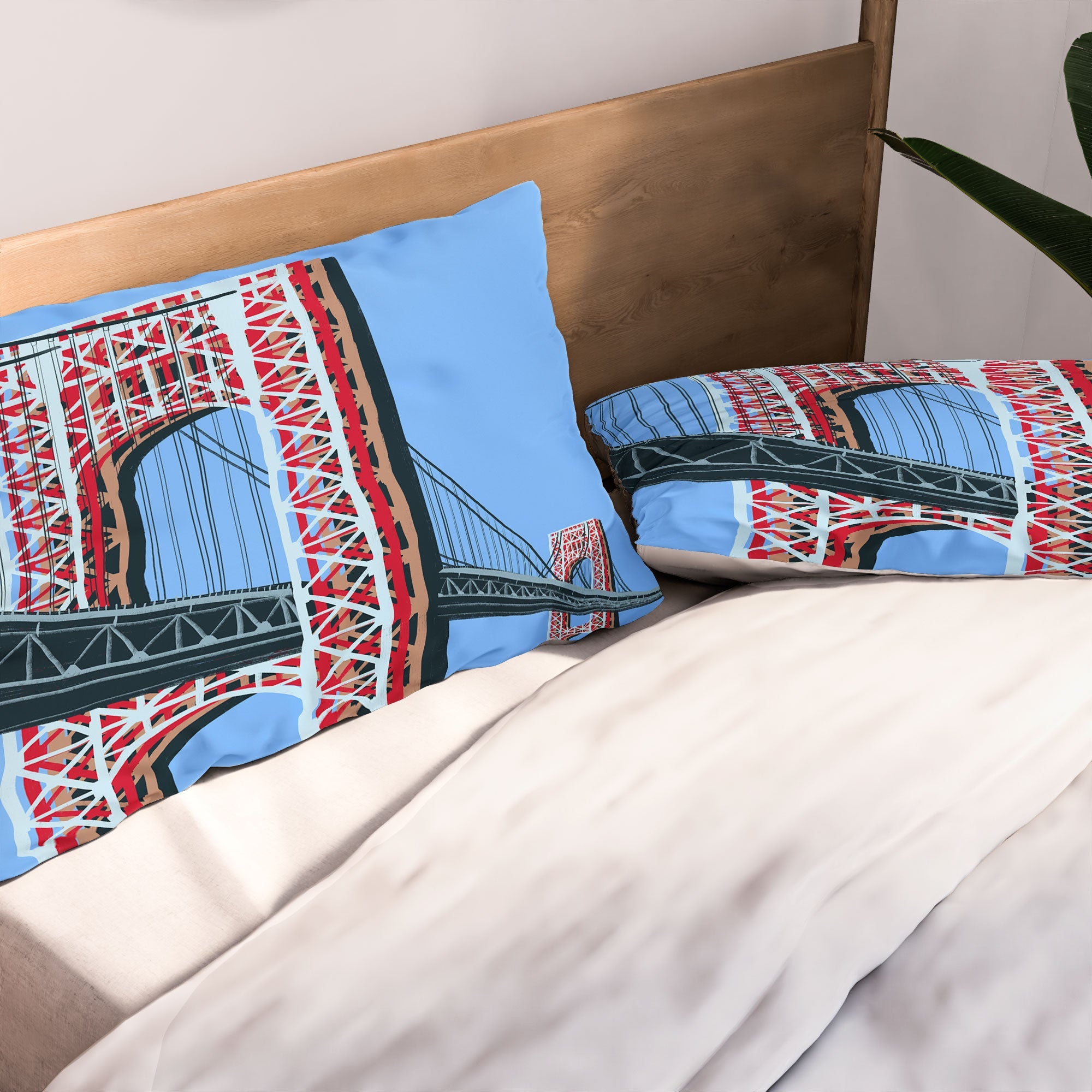 DENY Designs yonkers gwbridge Pillow Shams