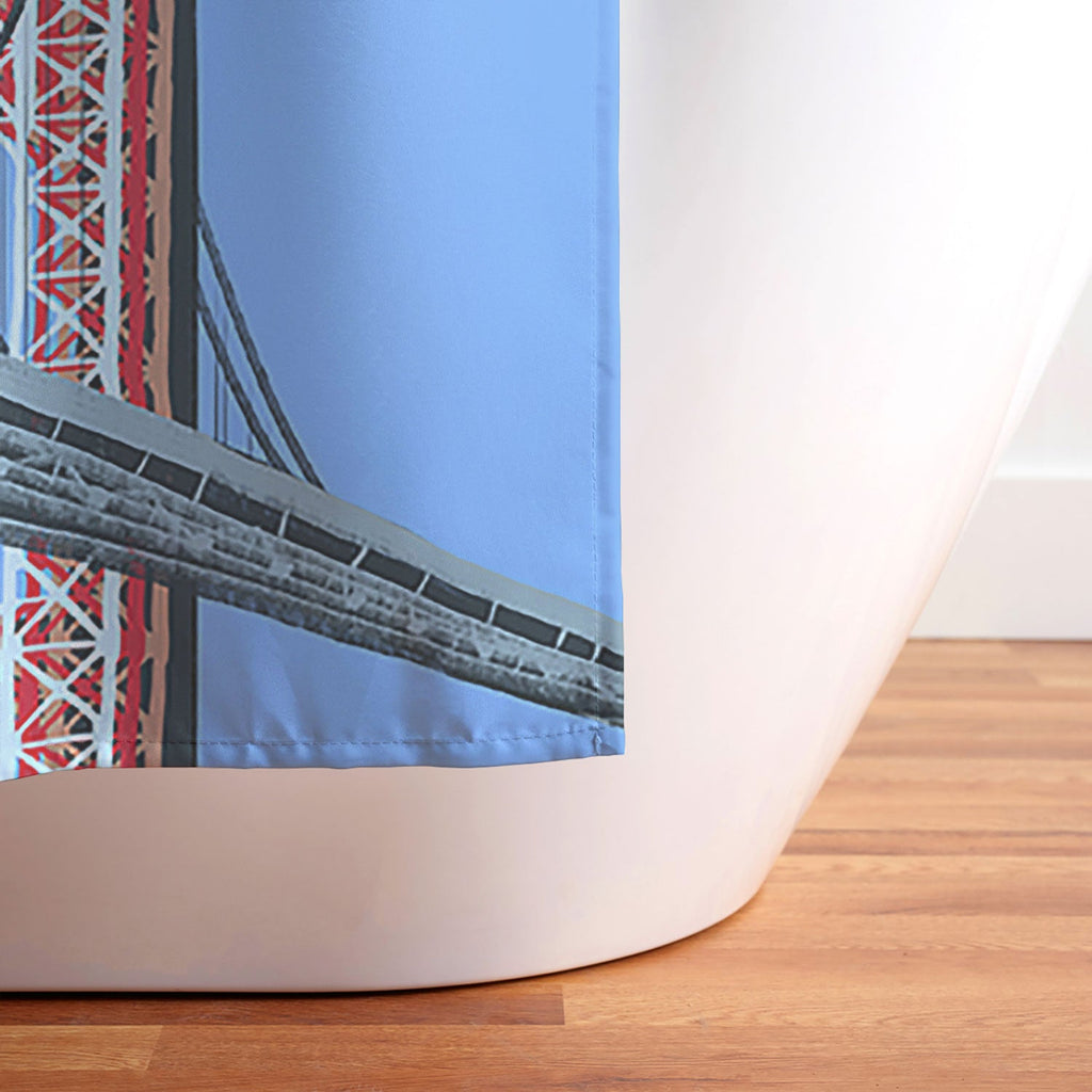 DENY Designs yonkers gwbridge Shower Curtain