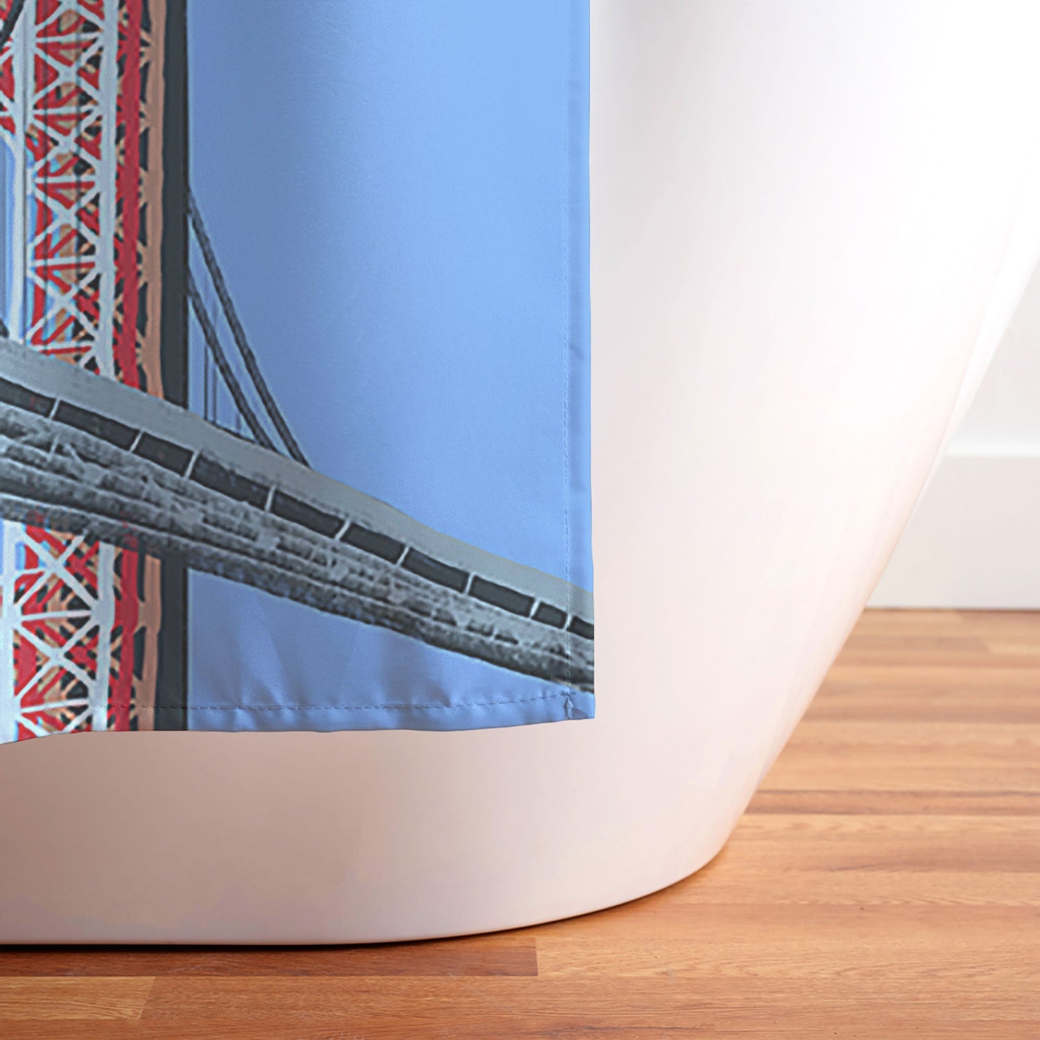 DENY Designs yonkers gwbridge Shower Curtain