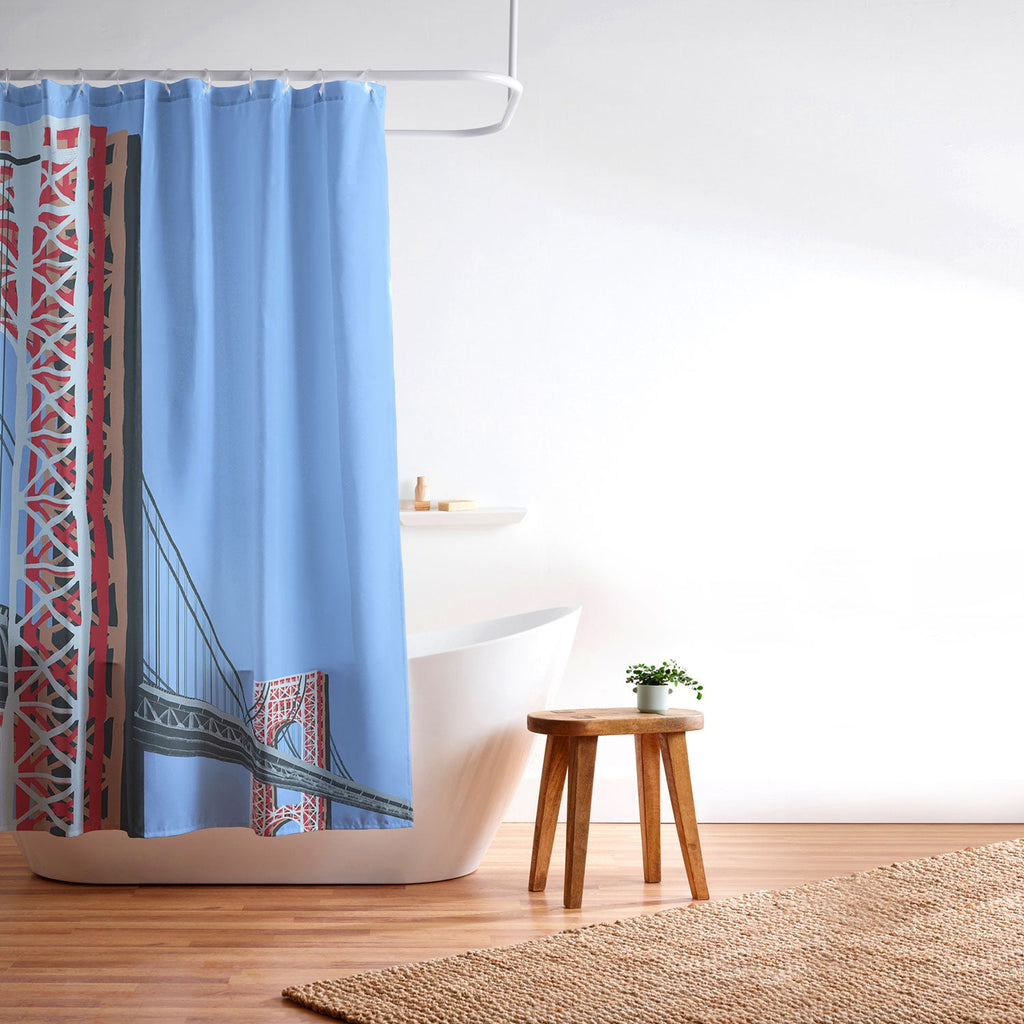 DENY Designs yonkers gwbridge Shower Curtain