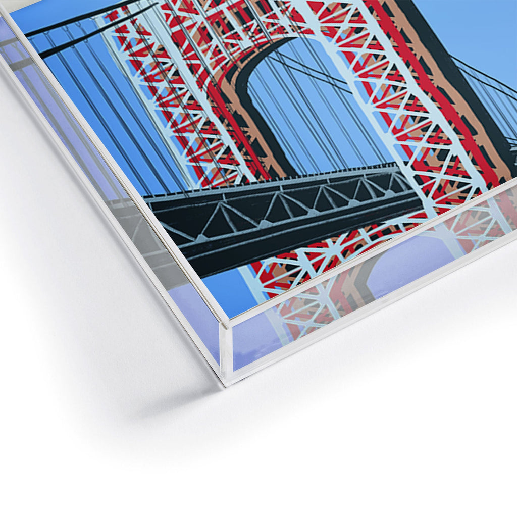 DENY Designs yonkers gwbridge Acrylic Tray