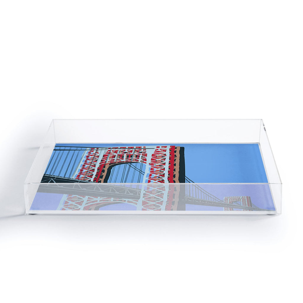 DENY Designs yonkers gwbridge Acrylic Tray