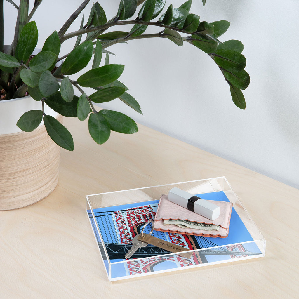 DENY Designs yonkers gwbridge Acrylic Tray