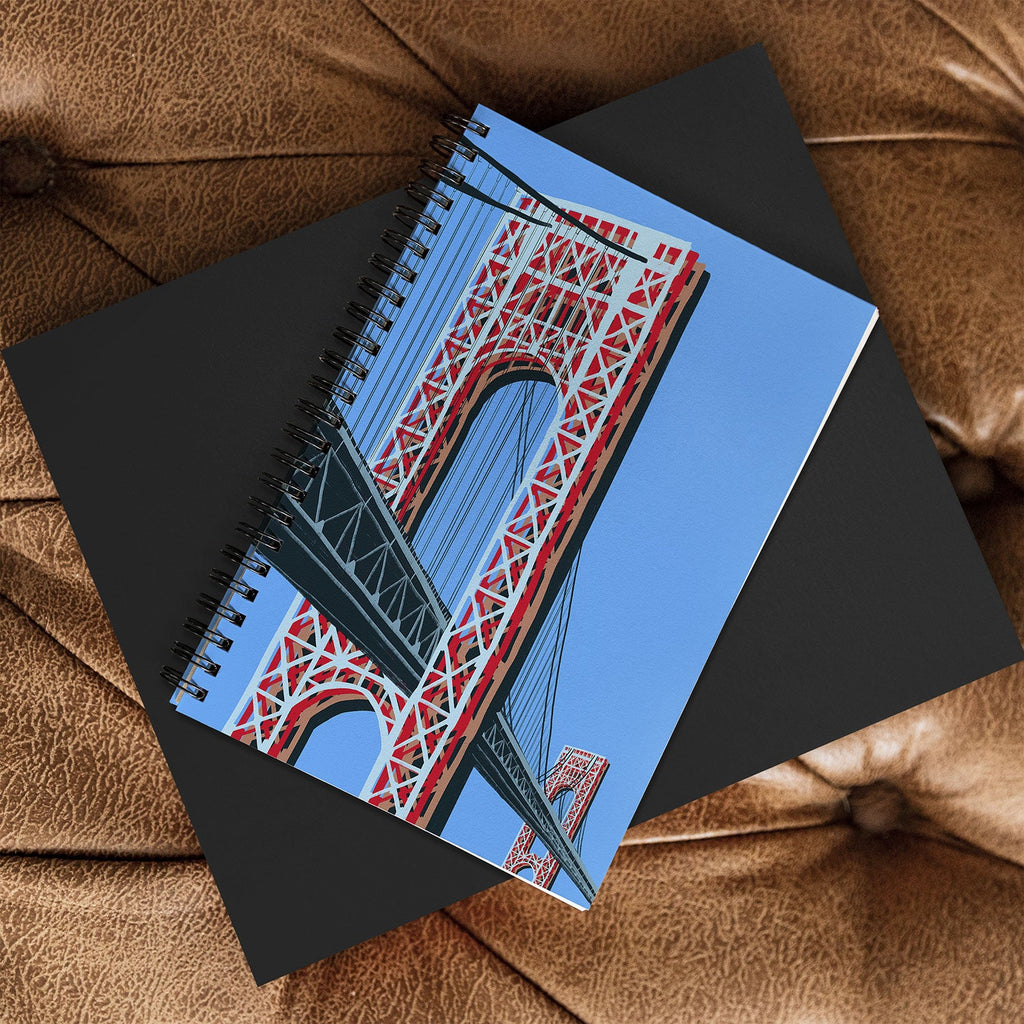 DENY Designs yonkers gwbridge Spiral Notebook