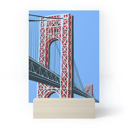 DENY Designs yonkers gwbridge Mini Art Print