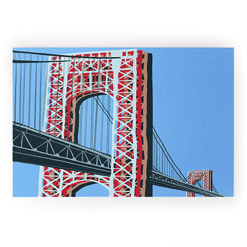 DENY Designs yonkers gwbridge Welcome Mat