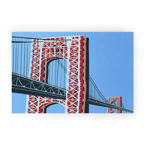 DENY Designs yonkers gwbridge Welcome Mat