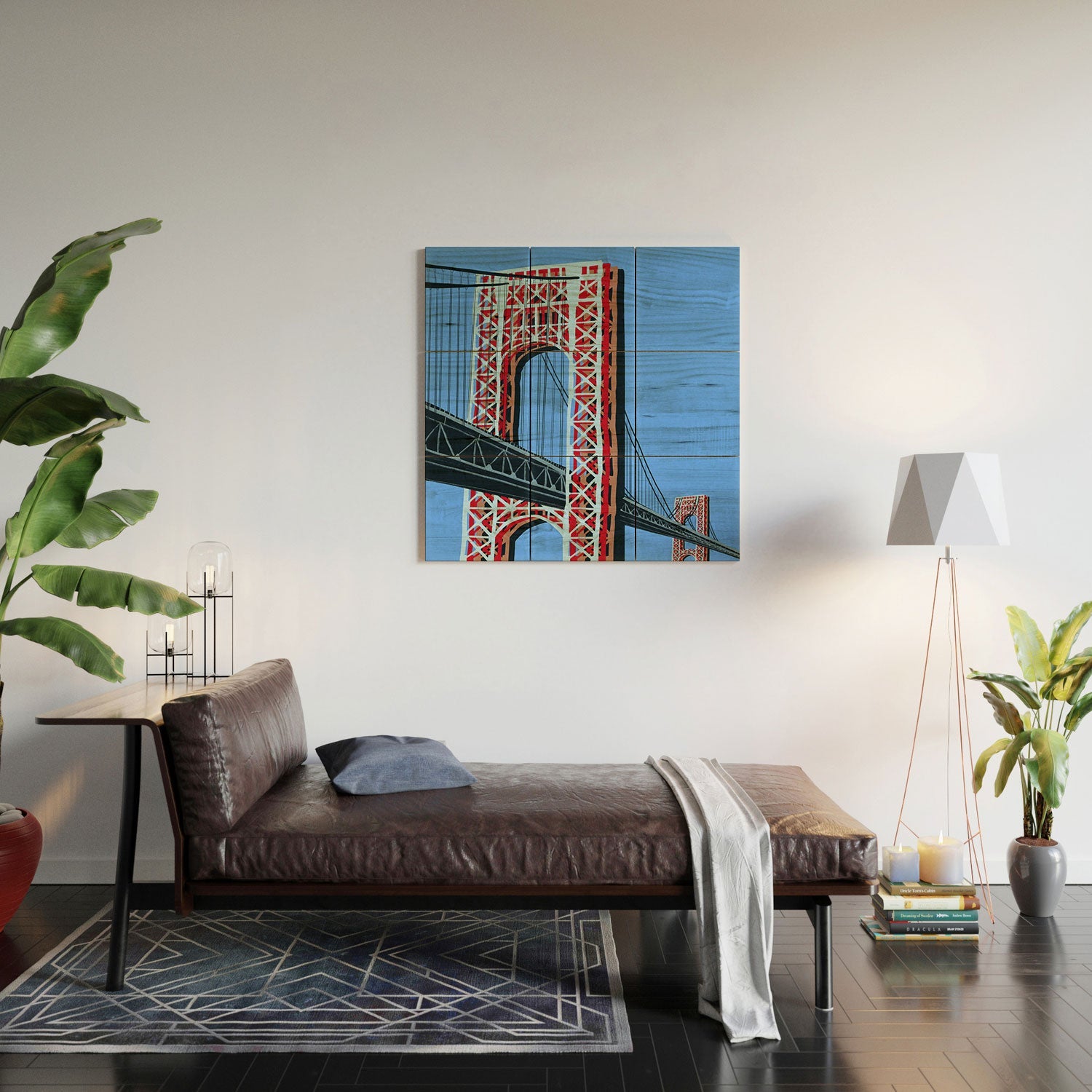DENY Designs yonkers gwbridge Wood Wall Mural