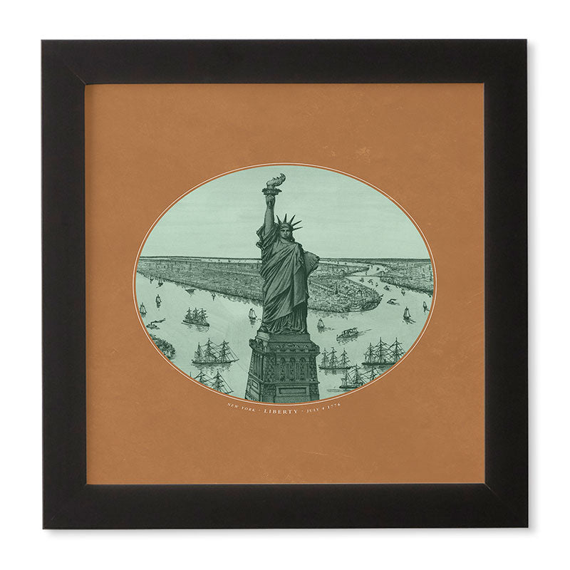 DENY Designs yonkers liberty Framed Wall Art