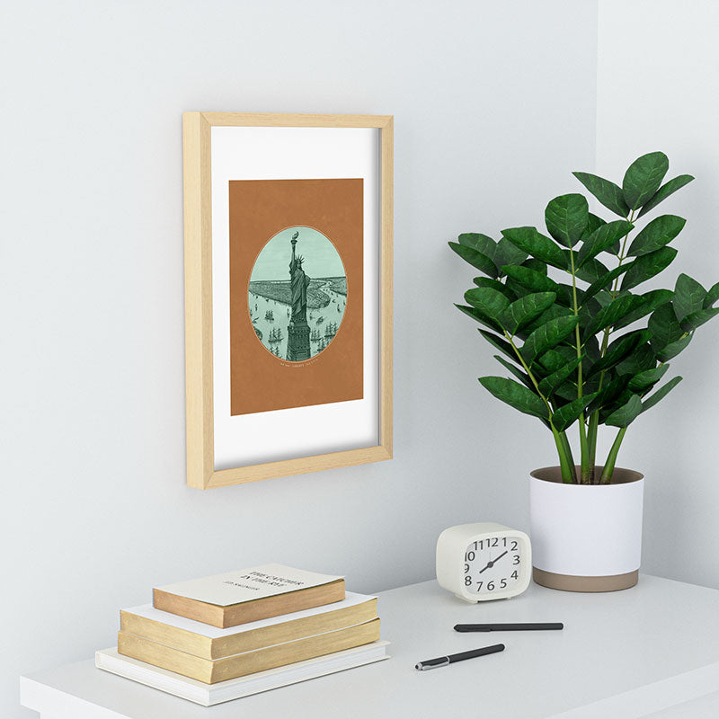 DENY Designs yonkers liberty Recessed Framing Rectangle