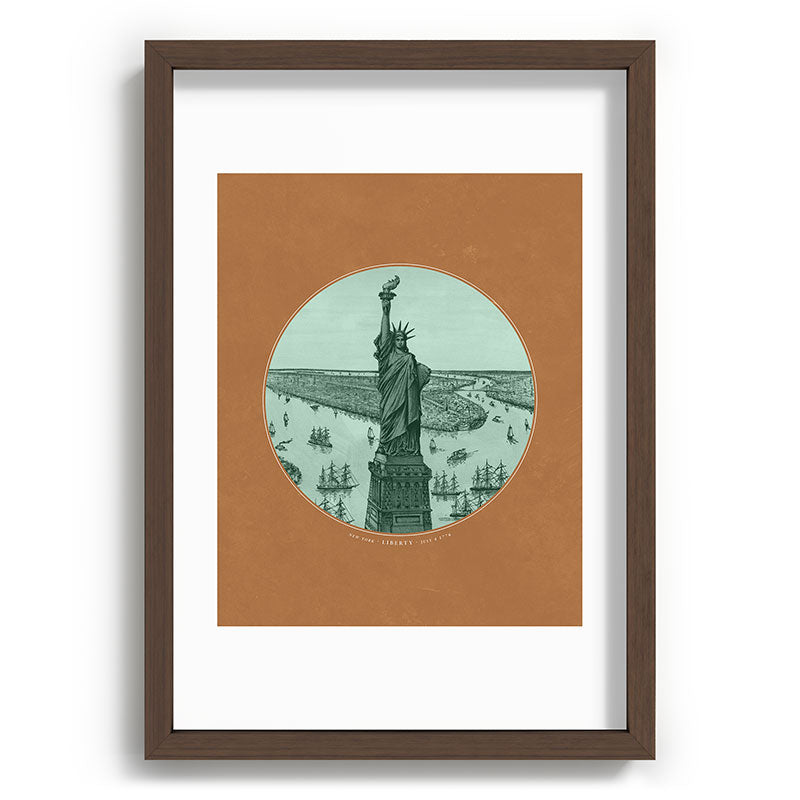 DENY Designs yonkers liberty Recessed Framing Rectangle