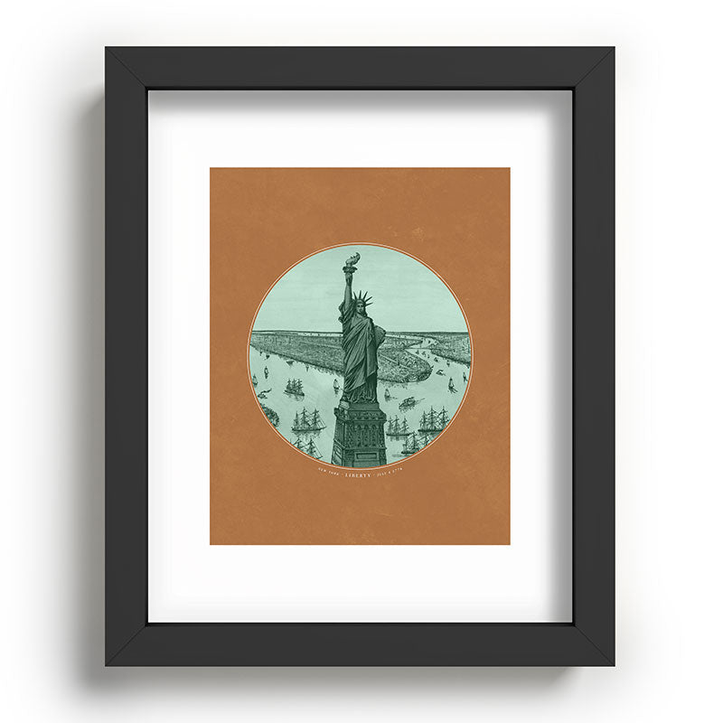 DENY Designs yonkers liberty Recessed Framing Rectangle