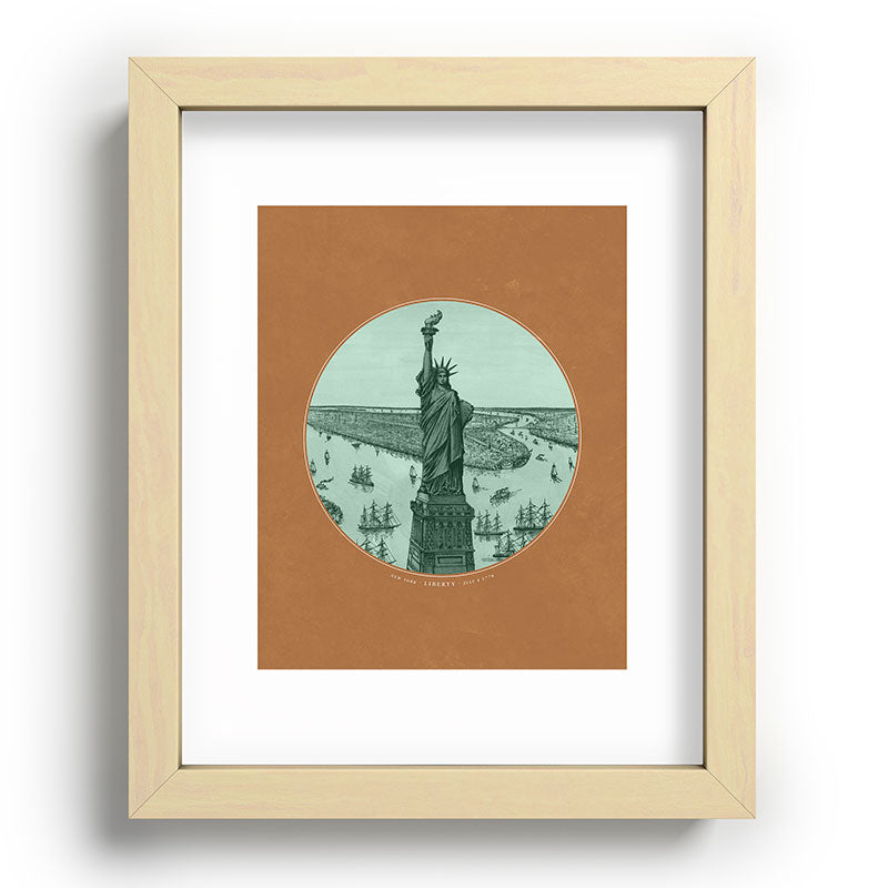 DENY Designs yonkers liberty Recessed Framing Rectangle