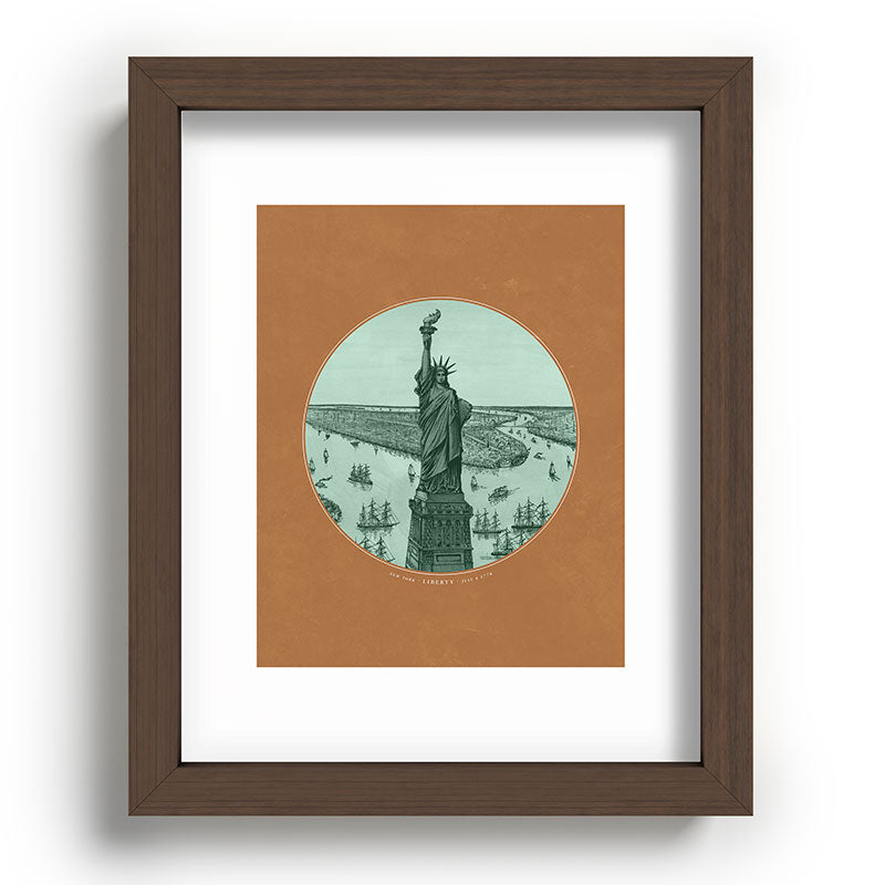 DENY Designs yonkers liberty Recessed Framing Rectangle