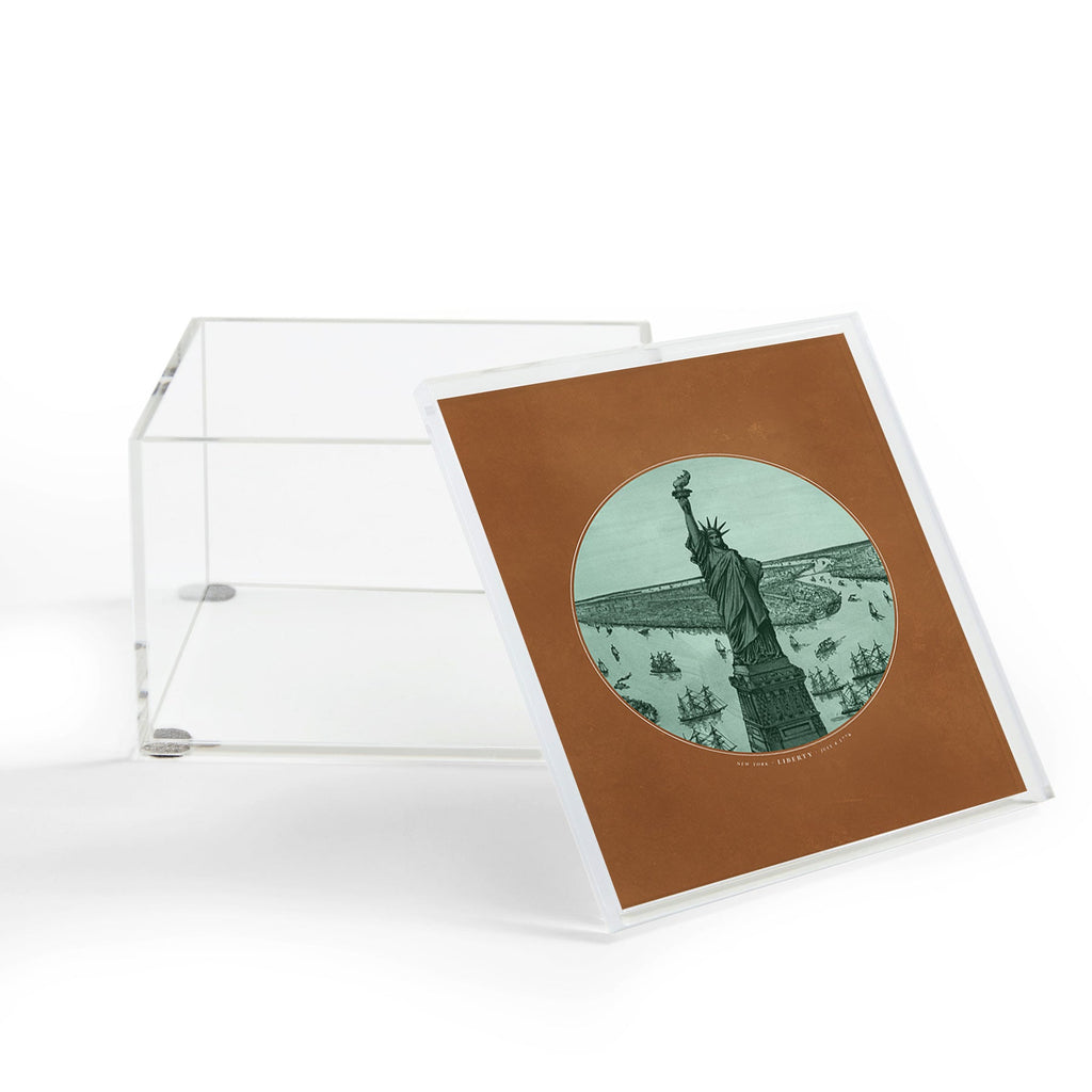 DENY Designs yonkers liberty Acrylic Box