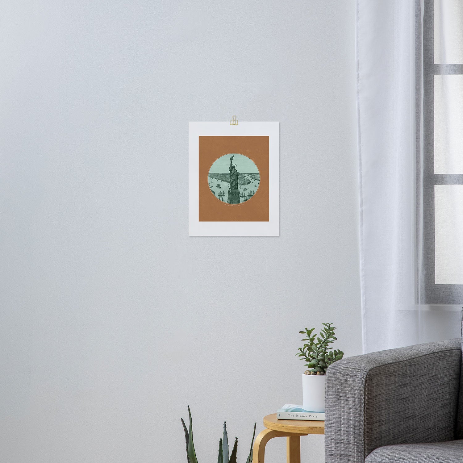 DENY Designs yonkers liberty Art Print