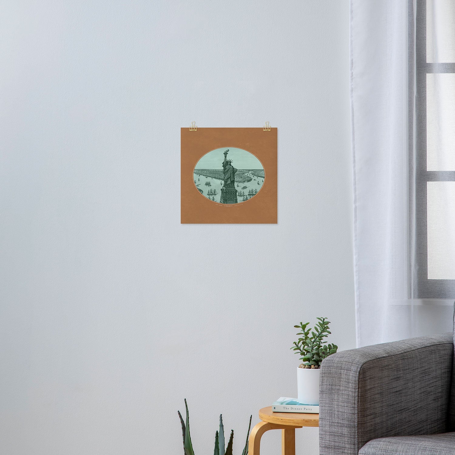 DENY Designs yonkers liberty Art Print
