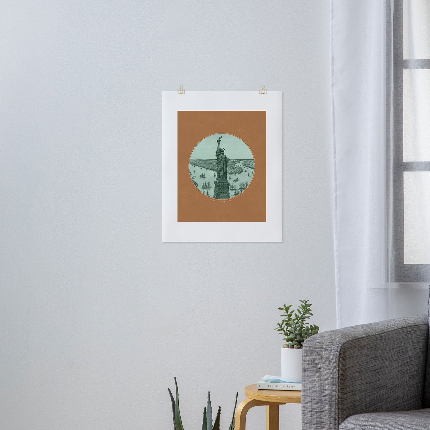 DENY Designs yonkers liberty Art Print