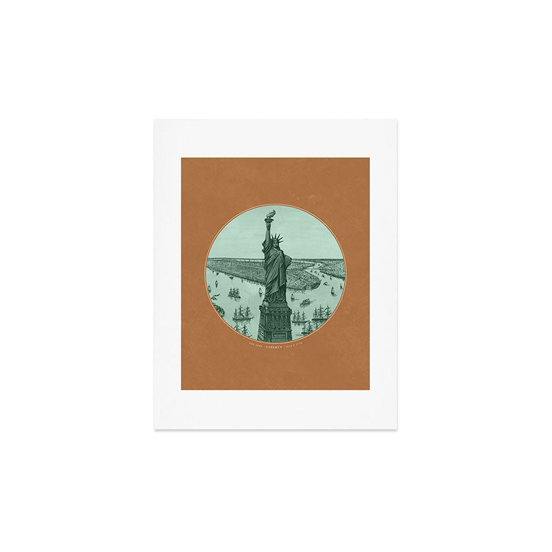 DENY Designs yonkers liberty Art Print