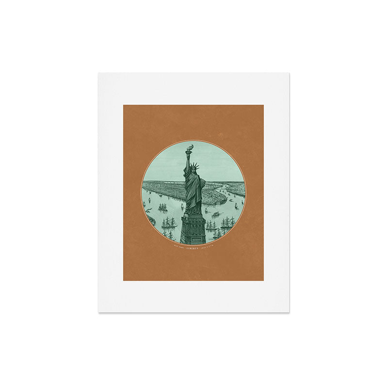 DENY Designs yonkers liberty Art Print