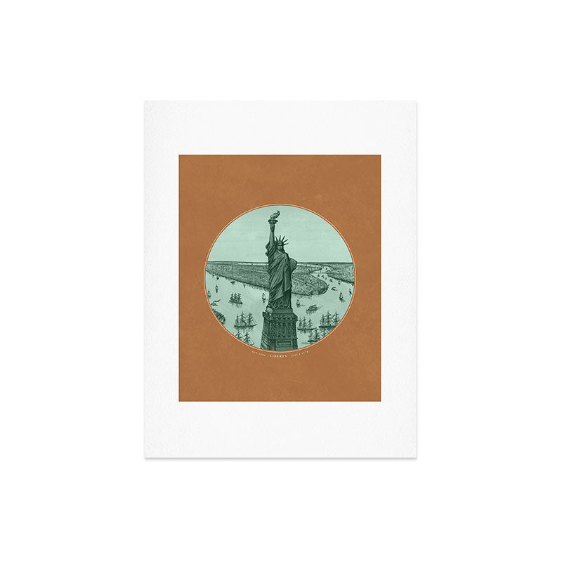 DENY Designs yonkers liberty Art Print