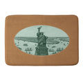 DENY Designs yonkers liberty Memory Foam Bath Mat