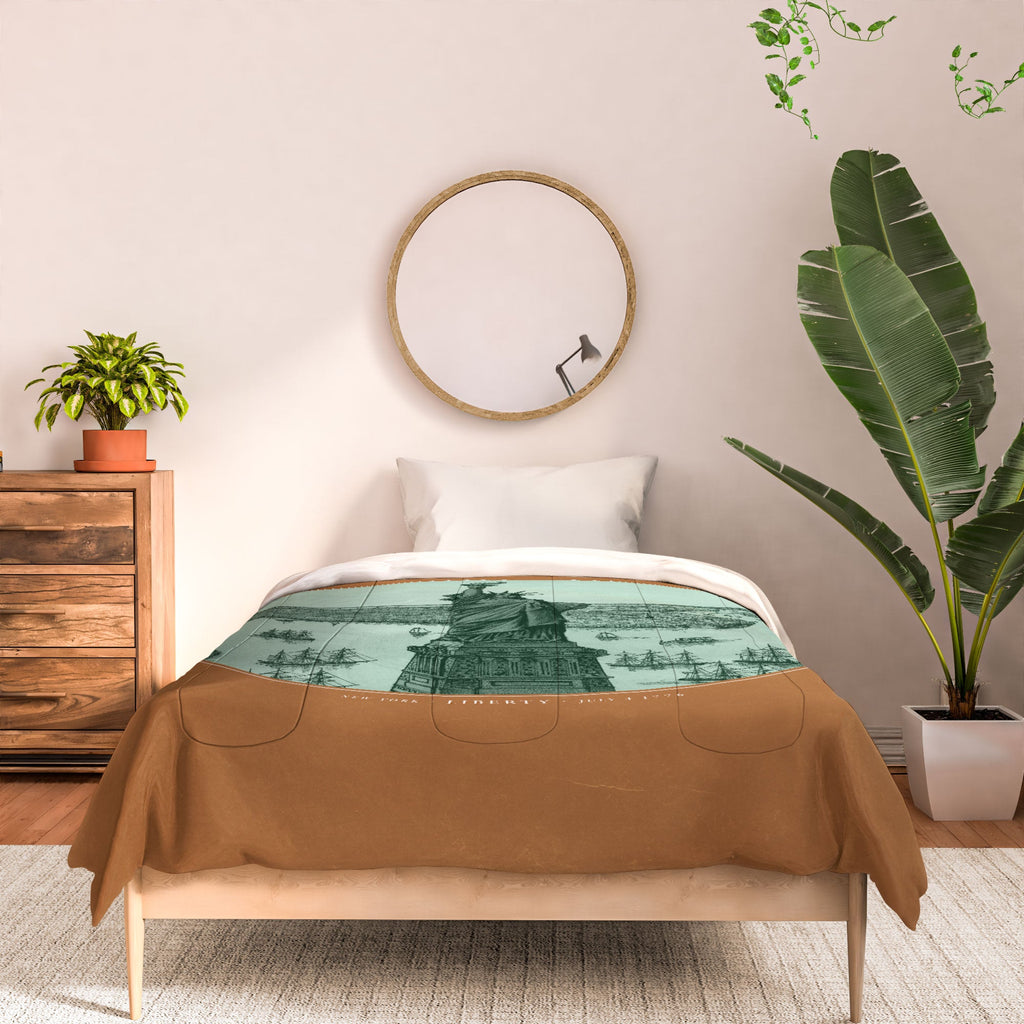 DENY Designs yonkers liberty Comforter