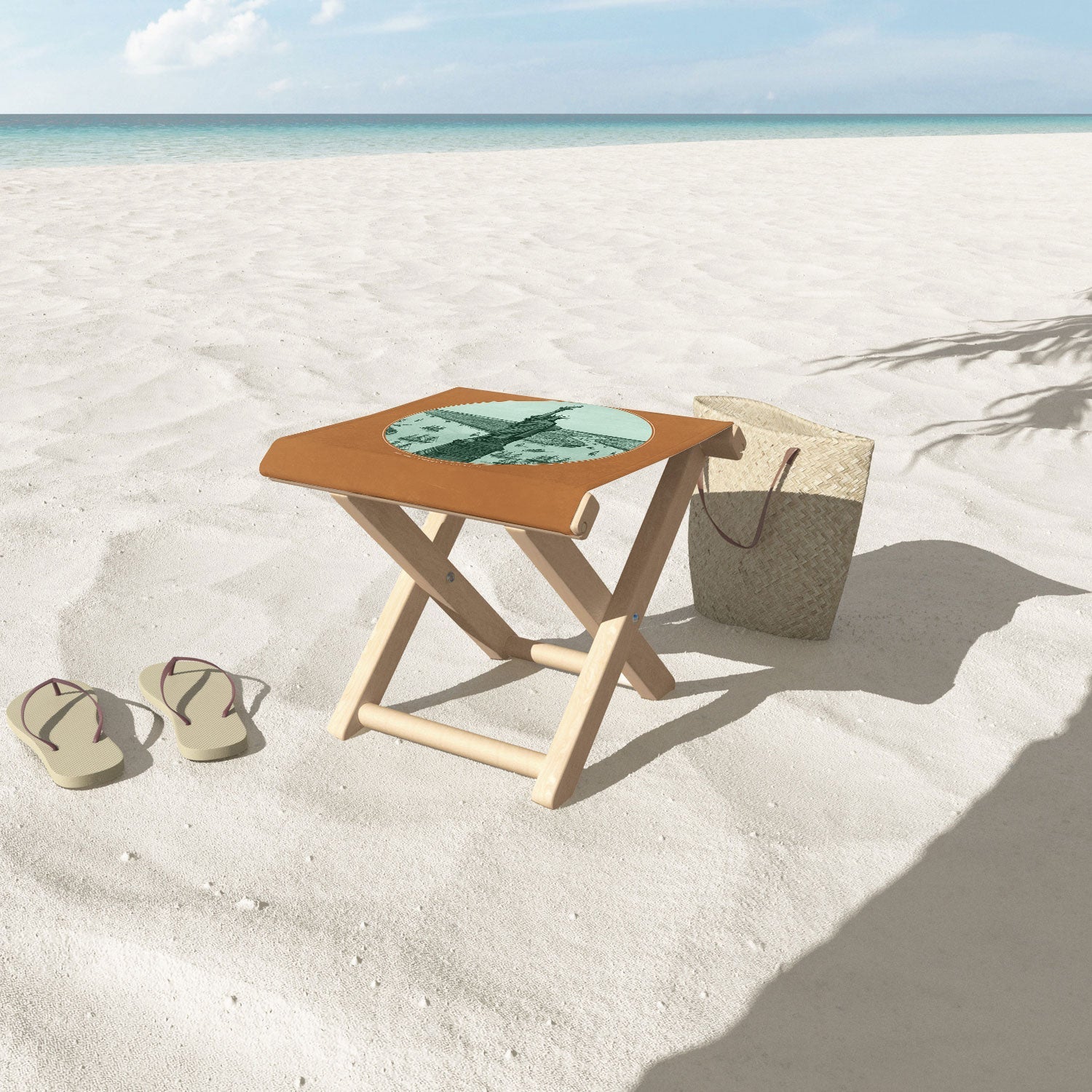 DENY Designs yonkers liberty Folding Stool