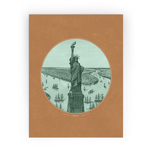 DENY Designs yonkers liberty Mini Art Print