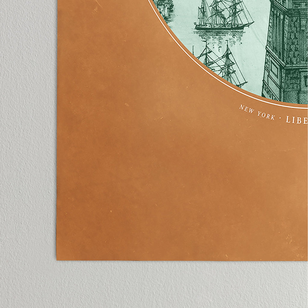 DENY Designs yonkers liberty Poster