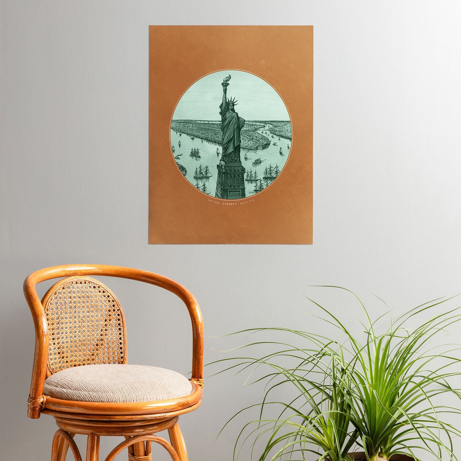 DENY Designs yonkers liberty Poster