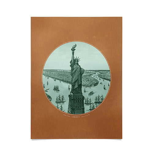 DENY Designs yonkers liberty Poster